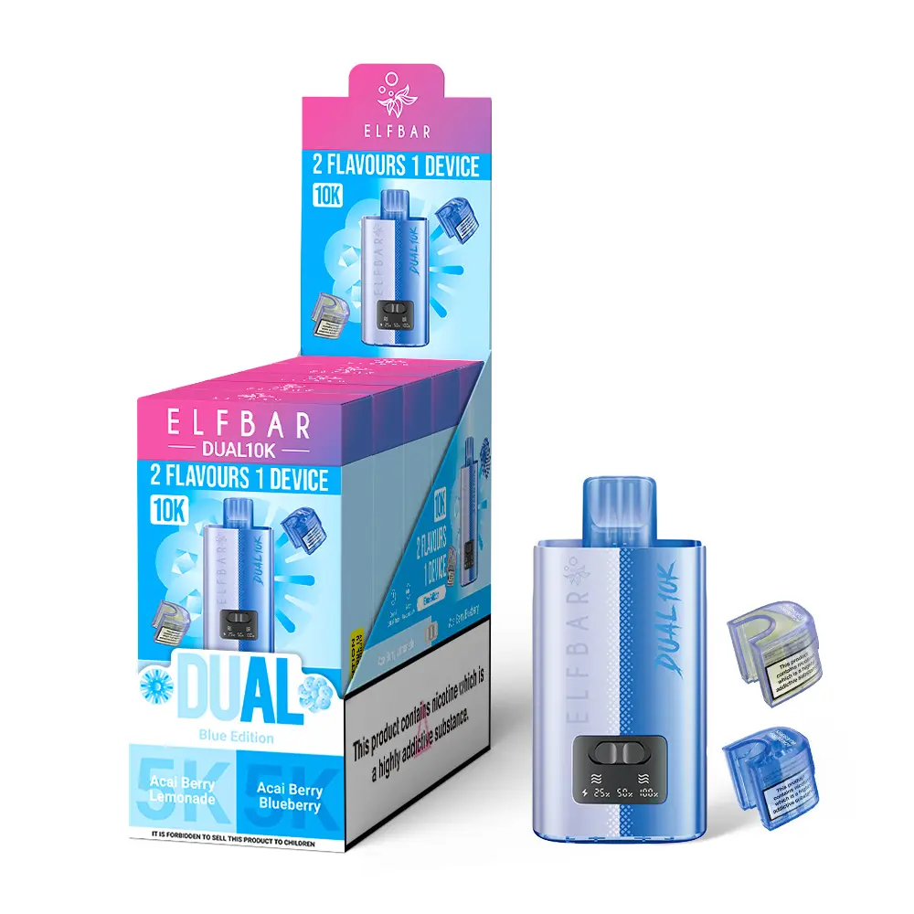 Elf Bar Dual 10K Disposable Vape Kit